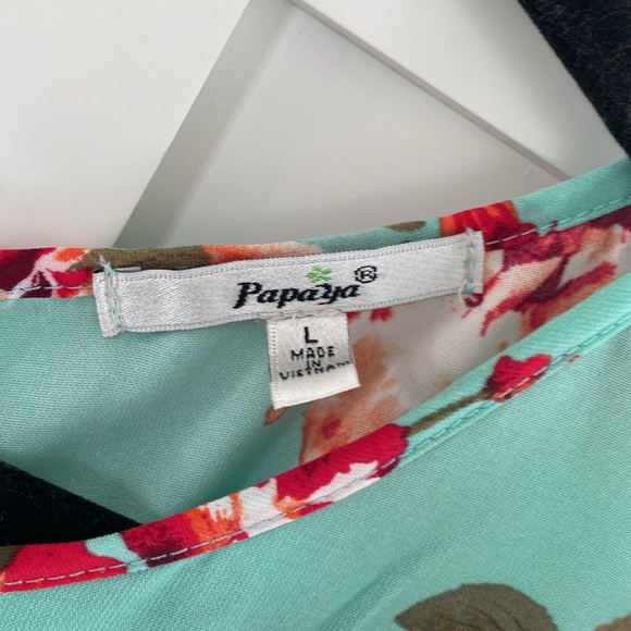 Papaya Midi Length Dress - Picture 3 of 6